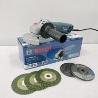 ราคา BOSCH เครื่องเจียรไฟฟ้า 4 นิ้ว รุ่น GWS 700 PROFESSIONAL ของแท้ 100% 710W GWS700+ตัด3เจียร์2 (12577522)