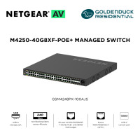 ราคา Netgear M4250-40G8XF-POE+ MANAGED SWITCH สีดำ (12585527)