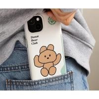 ราคา Ropamoda x Romane Card Holder Case ซิลิโคนเคสสำหรับ iPhone หลังเคสใส่บัตรได้ ลิขสิทธิ์จากโรมาเน่ Made in Korea Bear(White),IPhone 14 Pro (12590663)