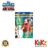 ราคา Topps EURO 2024 Match Attax Starter Pack การ์ดแมตช์แอทแทค ฟุตบอลยูโร 2024 แฟ้มการ์ดสำหรับเริ่มสะสม normal (12507517)