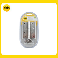 ราคา Yale บานพับสแตนเลส304 ขนาด4X3นิ้ว หนา2และ2.5มม แหวนลูกปืน หนา2.5มม แพ็ค3ชิ้น (12580435)