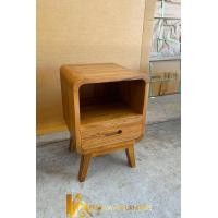 ราคา PF_Phrae | ตู้หัวเตียงไม้สัก มีช่องเก็บของ+ลิ้นชัก ขนาด40x40x60ซม. (12591530)