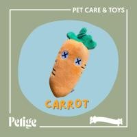 ราคา Petto Parents FAD+ ของเล่นบีบมีเสียง สำหรับสุนัขรูปผักและผลไม้ แครอท (12588126)