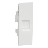 ราคา Schneider Electric เต้ารับโทรศัพท์ 6 ขา 4 สาย AvatarOn A ขาว (12592279)