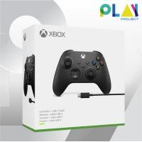 ราคา Play Project จอย Xbox Series X Controller Xbox Series X จอยคอมพิวเตอร์ Carbon Black + Cable (12164956)