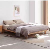 ราคา middle room เตียงไม้บีช รุ่น md-016 abandon เรียบง่ายสไตล์ญี่ปุ่น สีไม้ธรรมชาติ ขนาด 5 ฟุต (10298435)