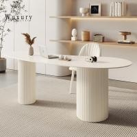 ราคา Wuxury Furniture โต๊ะทำงานminimal โต๊ะสำนักงาน โต๊ะคอมพิวเตอร์ แต่งบ้านมินิมอล กว้าง 180 cm (12224612)