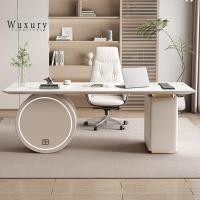 ราคา Wuxury Furniture โต๊ะทำงาน สไตล์ Modern Luxury งานดีไซน์นำเข้า โต๊ะสำนักงาน โต๊ะผู้บริหาร แต่งบ้านหรู รุ่นกว้าง 160 cm (12226034)