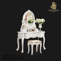 ราคา TRIODECOR โต๊ะเครื่องแป้งสไตล์วินเทจ รุ่น มาเฟลดา 1 MAFALDA-I DRESSING TABLE ต่างจังหวัด / แพค (12100218)