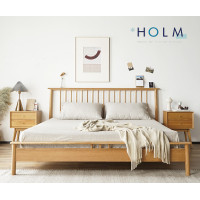 ราคา Holm BED3006 ไม้โอ๊ค 6ฟุต ไม้โอ๊คธรรมชาติ (10045927)