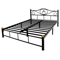 ราคา Bests เตียงเหล็กคุณภาพ ดำ 5ฟุต (10236967)