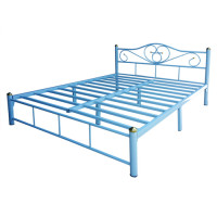 ราคา Bests เตียงเหล็กคุณภาพ สีฟ้า 5ฟุต (10236970)