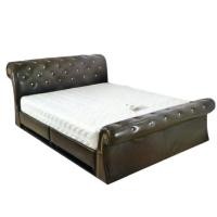 ราคา Zarvier เตียง รุ่น Louis ขนาด 6 ฟุต ทันสมัย โมเดิร์น หนังเทียมPU (10230958)