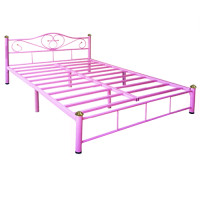 ราคา Bests เตียงเหล็กคุณภาพ ชมพู 6ฟุต (10236946)
