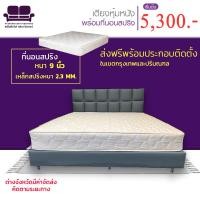 ราคา 1deelert เตียงนอนพร้อมที่นอนสปริง ระบบ Power Spring 2.3 6 ฟุต (10255648)