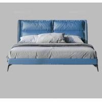 ราคา shira - เตียงนอน วัสดุหนัง หัวเตียงไส้ในเป็นขนเป็ด เตียงนอนวัสดุหนัง หัวเตียงไส้ในเป็นขนเป็ดธรรมชาติ ขนาดเตียง6ฟุต สีบลู (10255289)