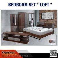ราคา Choktavee ชุดห้องนอน LOFT รุ่น Whale Loft Set 4ชิ้น เตียง 5ฟุต Set 4ชิ้น เตียง 6ฟุต (10314522)