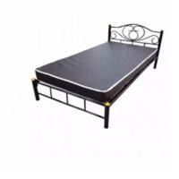ราคา Raminthra Furniture เตียงเหล็กขนาด 3.5 ฟุต พร้อมที่นอน PVC หนา 6 นิ้ว ดำ 3.5 ฟุต ดำ (10466862)