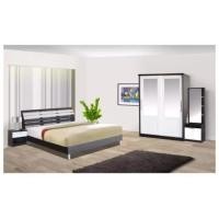 ราคา Raminthra Furniture ชุดห้องนอนระแนง (2) 5 ฟุต (10466653)