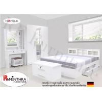 ราคา Raminthra Furniture ชุดห้องนอน DD รุ่น Milano Setบานเลื่อนขนาด 5 ฟุต (2) 5 ฟุต (10466703)