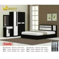 ราคา Raminthra Furniture ชุดห้องนอน swan 5ฟุต สีโอ๊ค/ขาว Bedroom Set (2) 5 ฟุต (10466738)