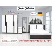 ราคา Raminthra Furniture ชุดห้องนอนDD5ฟุต รุ่น C-160 ขนาด1.60ม.สีโอ๊ค/ขาว (2) 5 ฟุต (10466783)