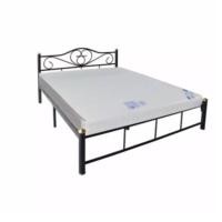ราคา Raminthra Furniture เตียงเหล็ก + ที่นอนสปริงหนา 8 นิ้ว ขนาด 5 ฟุต สีดำ (1) 5 ฟุต ดำ (10466891)