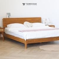 ราคา Taweesak Tofu Bed 3.5 ฟุต สไตล์ญี่ปุ่น Natural ไม้สัก (10730130)
