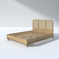 ราคา Taweesak Rosie Bed Light Teak ไม้สัก 3.5 ฟุต มินิมอล (10735198)