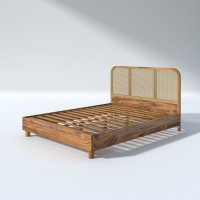 ราคา Taweesak Rosie Bed Natural ไม้สัก 3.5 ฟุต มินิมอล (10735196)