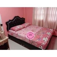 ราคา Chutikan เตียงนอน เตียงนอนดีไซน์สวยหรูหัวเจ้าหญิงสวยตรงปก 6 ฟุต ดำ (10892034)