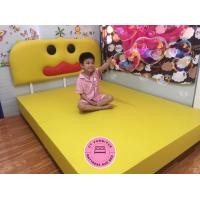 ราคา Chutikan เตียงนอน เตียงหัวการ์ตูนน่ารักๆ 6 ฟุต คิตตี้แมว/ขาว (10892167)