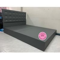 ราคา Chutikan เตียงบล็อกหุ้มหนัง 3.5 ฟุต Black (10892245)