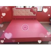 ราคา Chutikan เตียงนอนคิตตี้ สวยน่ารักๆ 3.5 ฟุต ขาว/ชมพู (10892902)