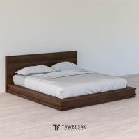 ราคา Taweesak TF Zen Bed เตียงไม้สักสไตล์ญี่ปุ่น BE123 214x223x87cm.(6ft.) ญี่ปุ่น สี Warm Natural ไม้สัก (10932591)