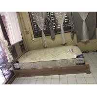 ราคา B Design เตียง เตียงนอน เตียงนอนพร้อมฟูก รุ่น HUNT 3.5 ฟุต ไวท์โอ๊ค (10869662)