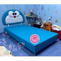 ราคา Chutikan เตียงนอนโดเรม่อน น่ารัก 3.5 ฟุต Blue (10891888)