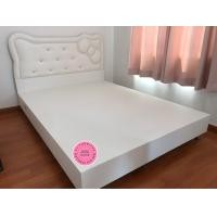 ราคา Chutikan เตียงนอนคิตตี้ 6 ฟุต White (10892749)