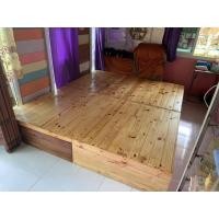 ราคา sakulrat48 เตียงไม้พาเลท สไตล์ 3.5 ฟุต ไม่มีหัวเตียง (10880698)