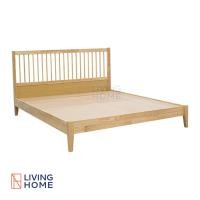 ราคา Livinghome Furniture เตียงนอนไม้ยางพารา รุ่น ROCCO สไตล์มินิมอล เลือกขนาดได้ 2 ขนาด 3.5 ฟุต กรุงเทพฯ และ ปริมณฑล (10976283)