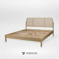 ราคา Taweesak Jimmy Bed สี light teak 3.5 ฟุต มินิมอล (11005872)