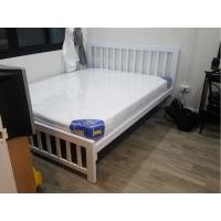 ราคา Mattressdream เตียงเหล็กกล่อง รองไม้อัด ขาว Twin size 3.5 ฟุต (11008073)