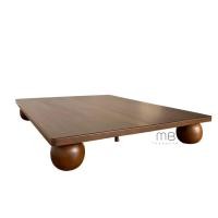 ราคา MB Teakwood เตียงไม้สักไม่มีหัวเตียง รุ่น mbSKU-00045 6ฟุต สไตล์ญี่ปุ่น สีธรรมชาติ ไม้สัก (11050559)