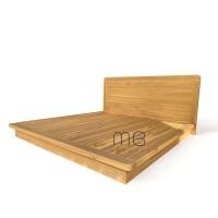 ราคา MB Teakwood เตียงไม้สักสไตล์ญี่ปุ่น รุ่น mbSKU-00101 สีสักทอง ไม้สัก 6ฟุต สไตล์ญี่ปุ่น (11051250)