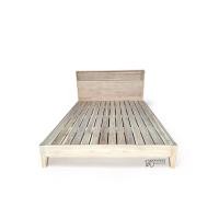 ราคา Kanyavee Wood เตียงนอนไม้สัก รุ่น M02 3.5 ฟุต สีโอ๊ค (12063107)