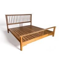 ราคา Kanyavee Wood เตียงนอนไม้สัก รุ่น M04 สีสักทอง 6 ฟุต (12063317)