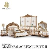 ราคา TRIODECOR GRAND PALACE EXCLUSIVE-II BEDROOM SET PREMIUM SERIES ชุดห้องนอนหลุยส์ พรีเมี่ยม รุ่น แกรนด์พาเลซ เอ็กคลูซีฟ 2 ต่างจังหวัด / แพค (12097121)