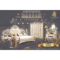 ราคา TRIODECOR SABRINA BEDROOM SET ชุดห้องนอนหลุยส์ Cloud Champange Callection รุ่น ซาบริน่า ต่างจังหวัด / แพค (12097147)