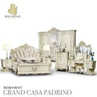 ราคา GRAND CASA PADRINO EXCLUSIVE BEDROOM SET ชุดห้องนอนหลุยส์ เกรดพรีเมี่ยม รุ่น แกรนด์ คาซ่า พาดริโน ต่างจังหวัด / ประกอบ (12097209)