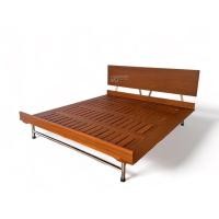 ราคา Kanyavee Wood เตียงไม้สัก รุ่น M180 ขนาด 6 ฟุต สีสักเข้ม (12126828)